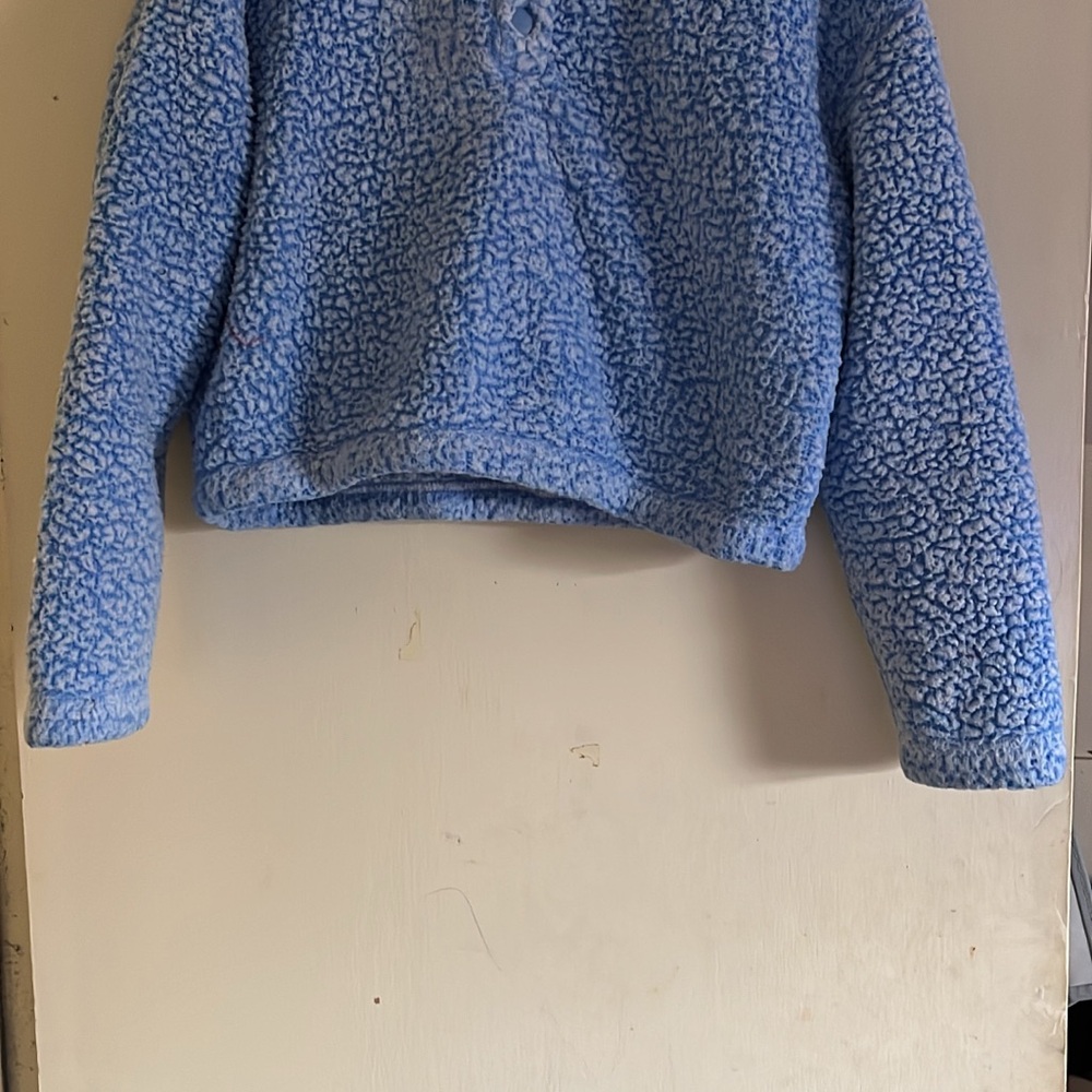 PacSun Blue Fleece Jacket